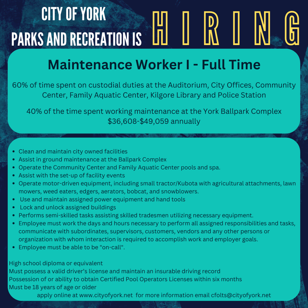 Hiring Flyer